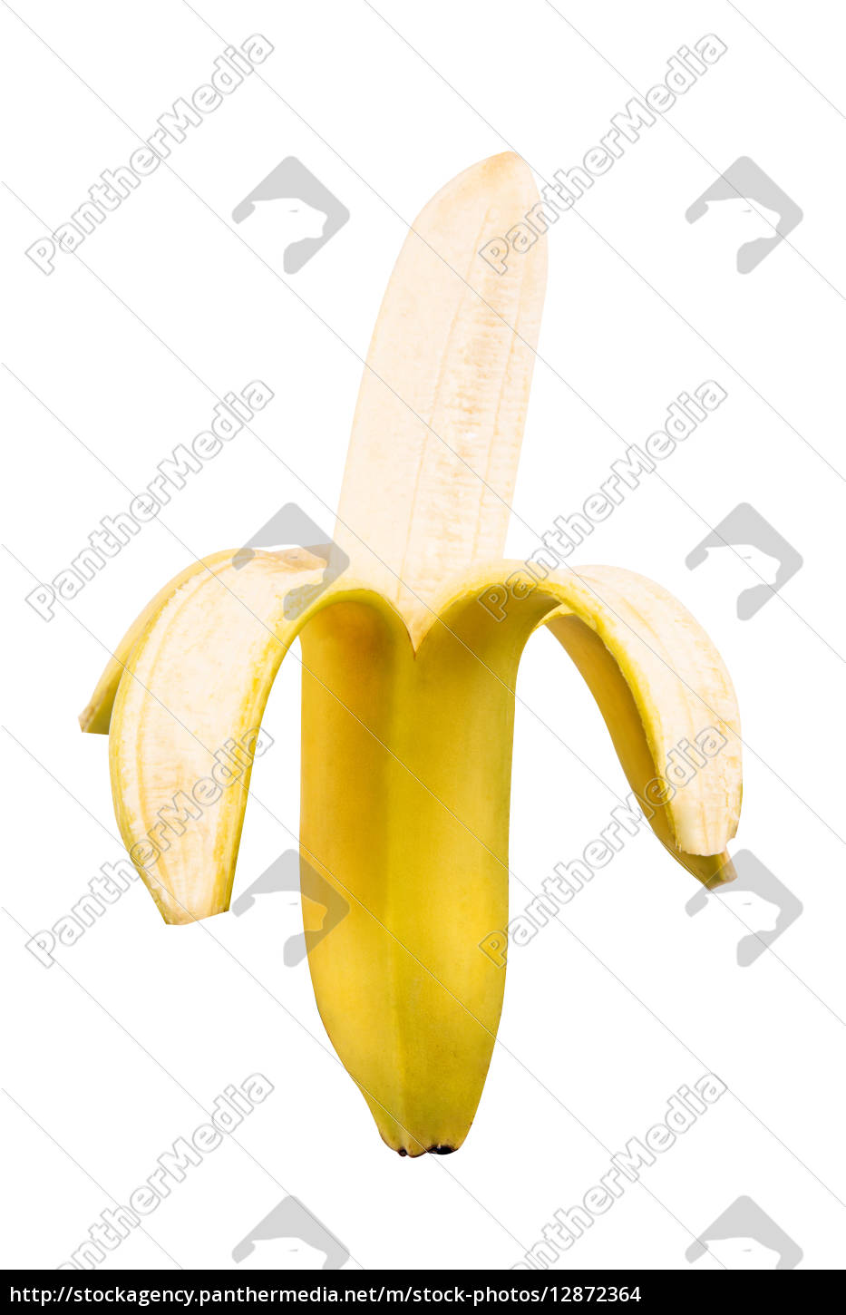 Skraellet Banan Stockphoto 12872364 Panthermedia Billedbureau