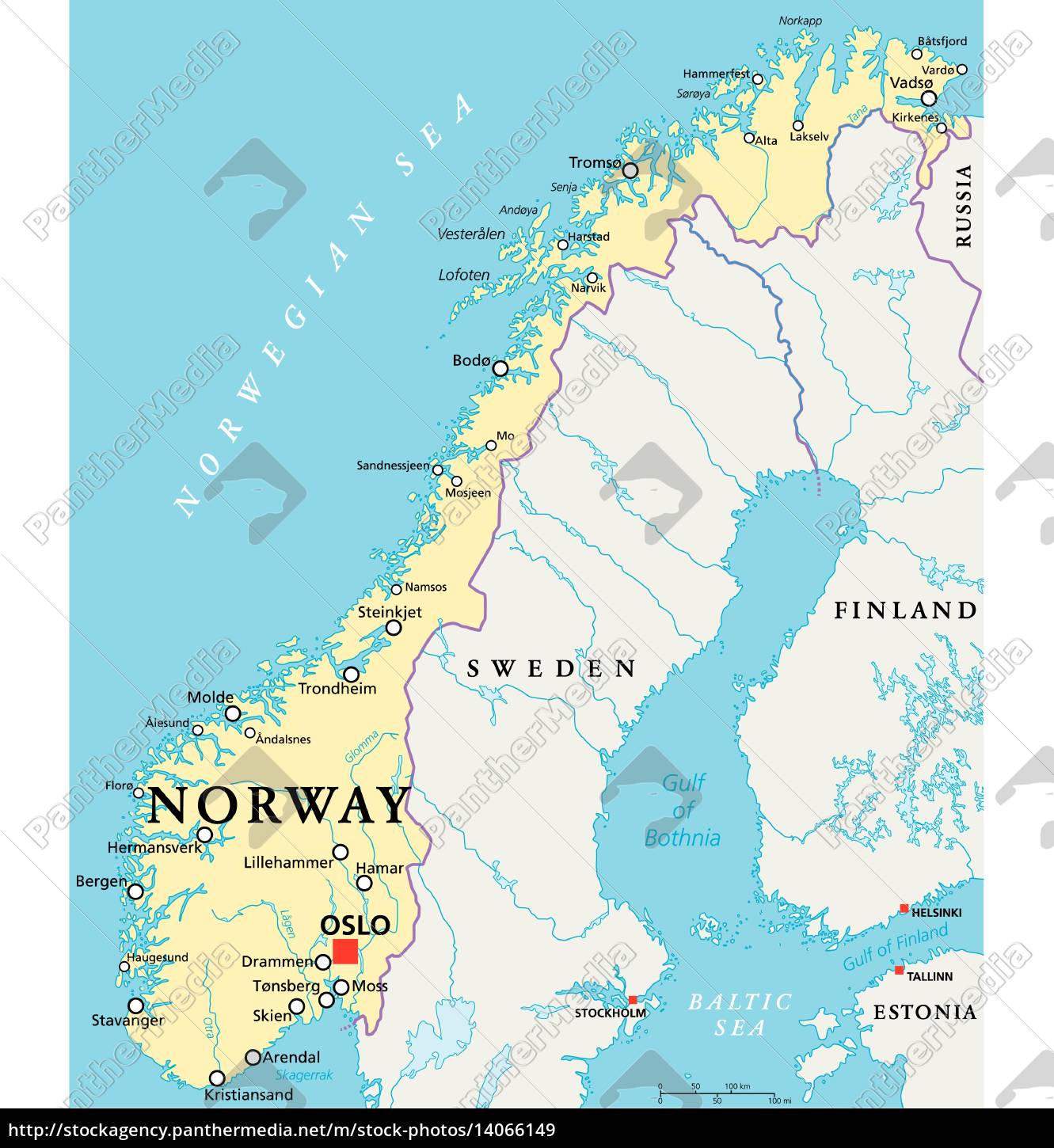 Kort Norge norge politisk kort   Royalty Free Image   #14066149  Kort Norge
