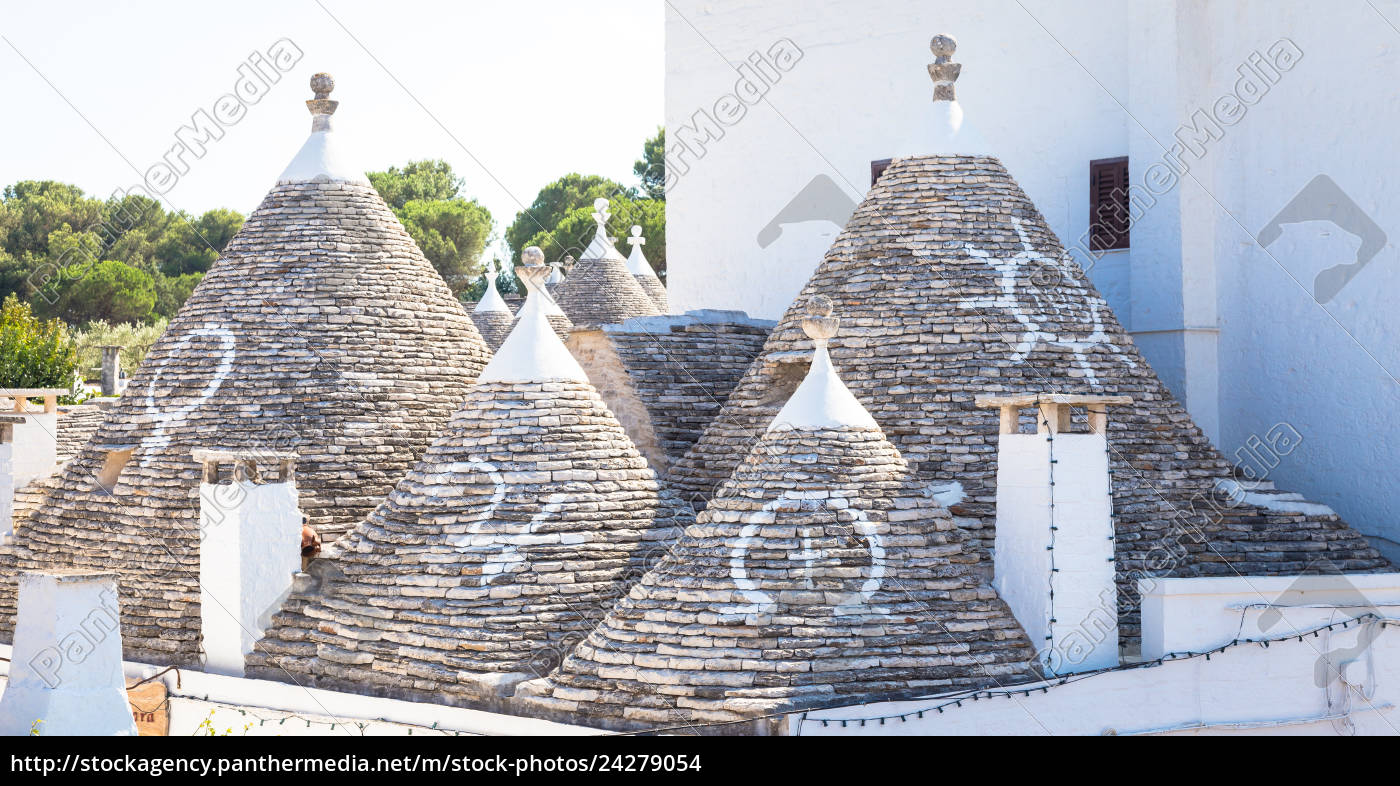 Alberobello Italien Trulli Di Alberobello Unesco Stockphoto Panthermedia Billedbureau