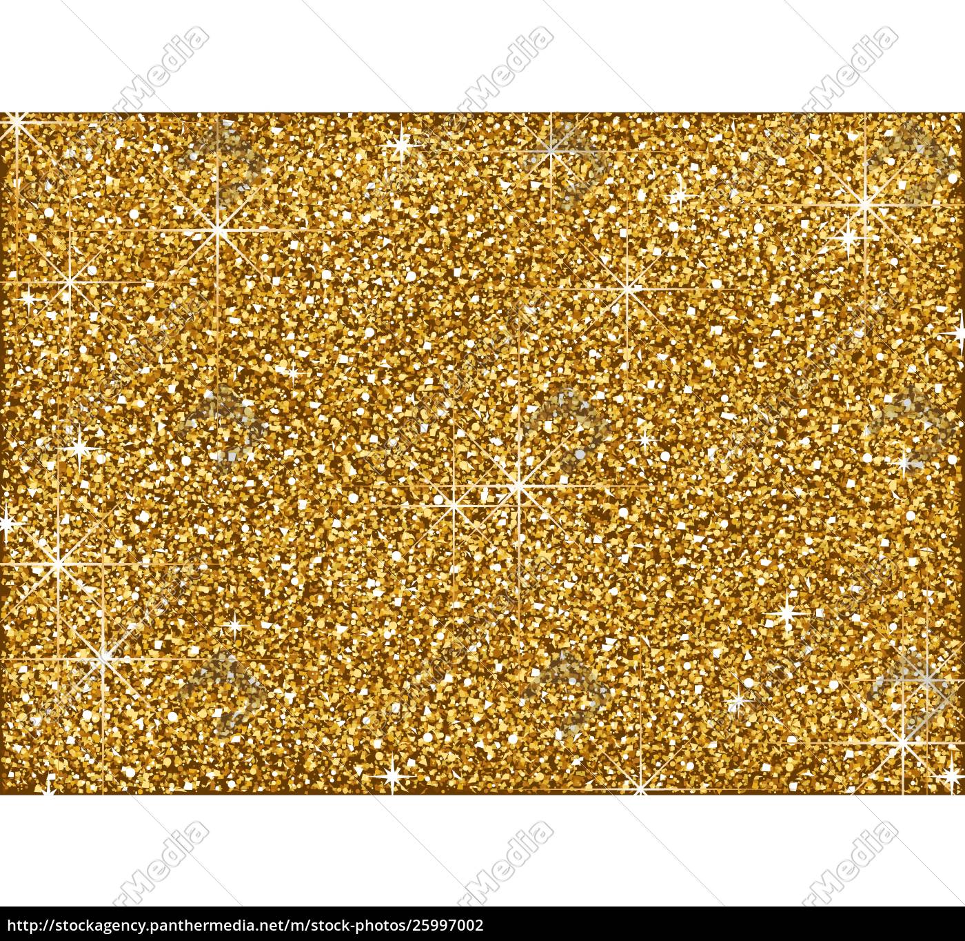 skinnende gyldne glitter baggrund - Stockphoto | PantherMedia